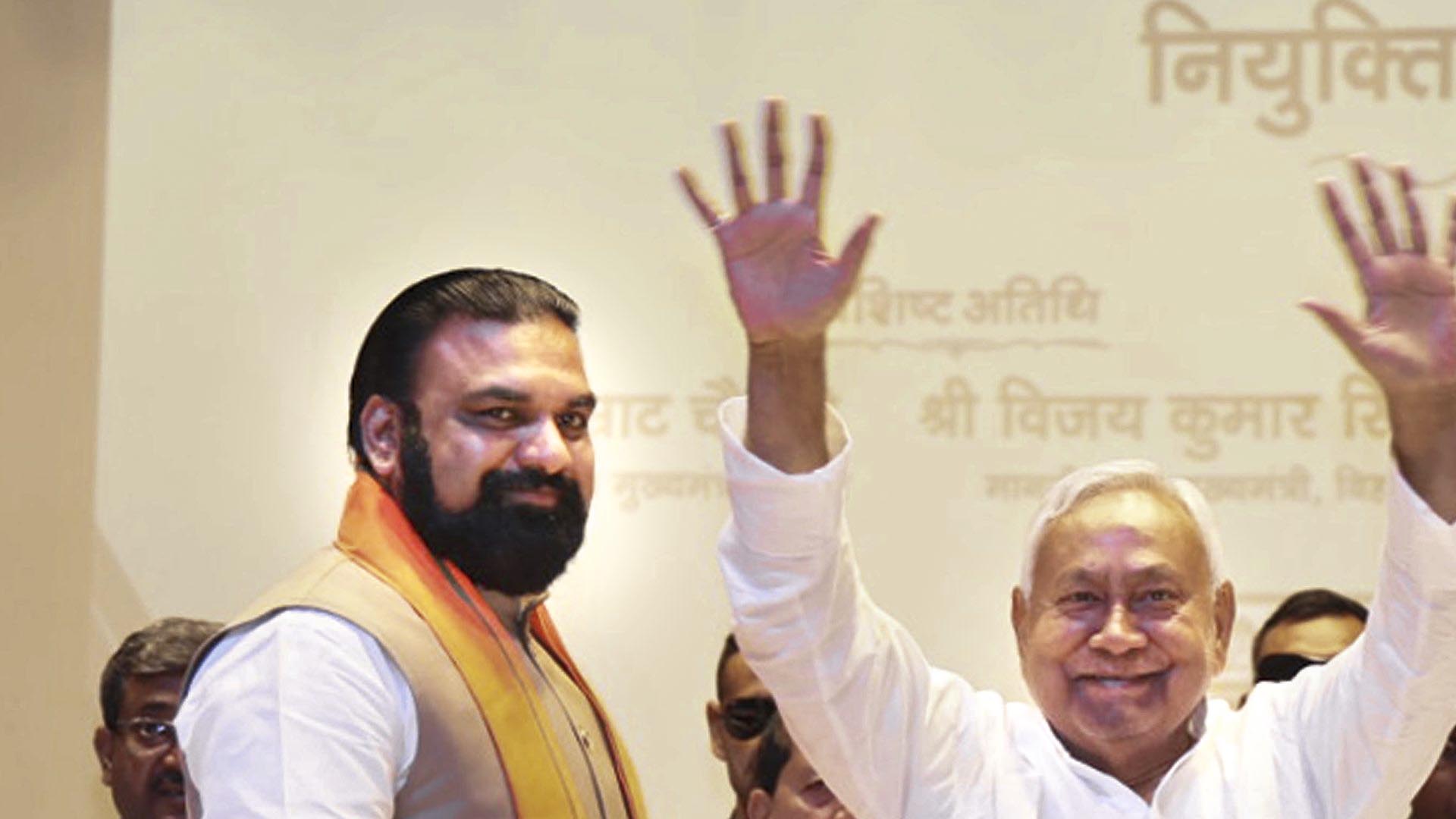 Nitish kumart era ends in Bihar Samrat Choudhury takes oath as cm BJP in BIHAR