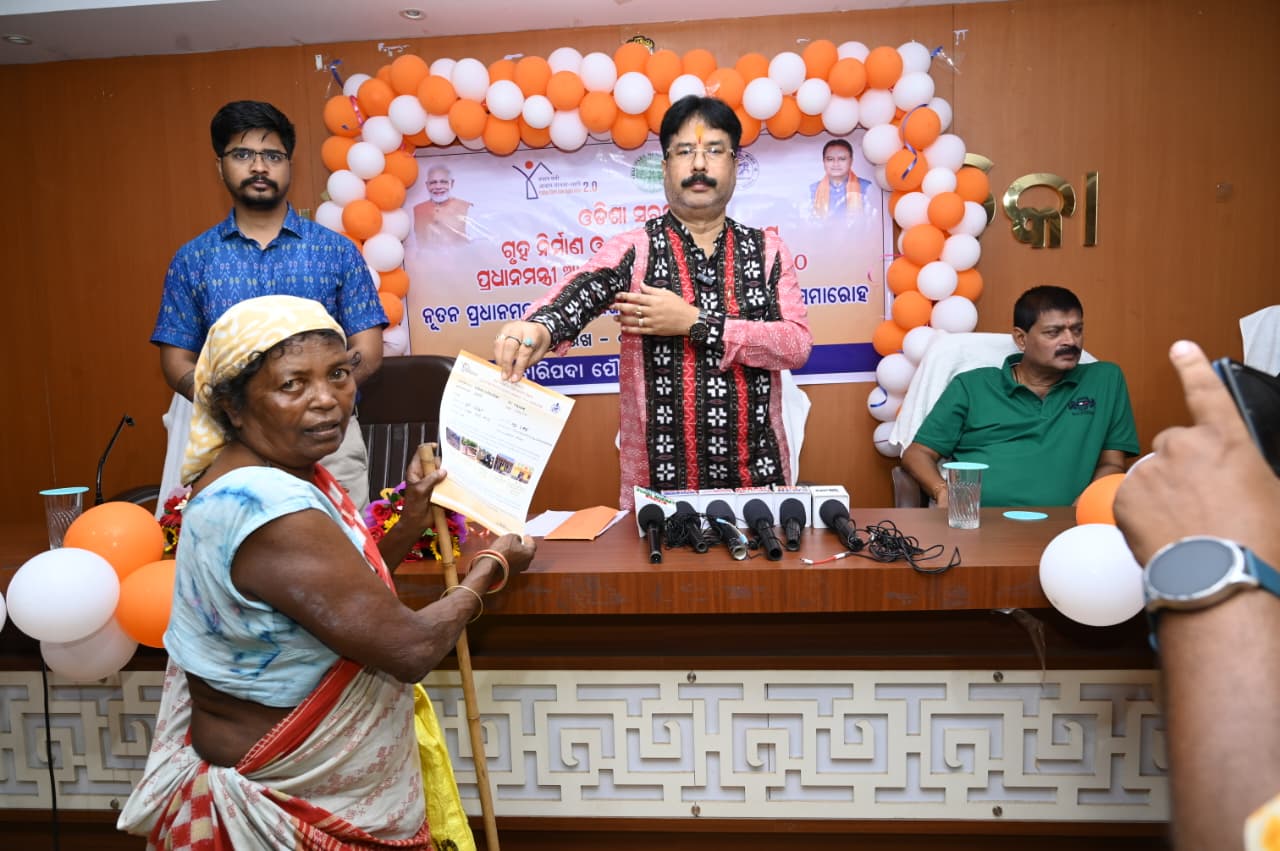 Krushna Chandra Mohapatra, PMAY-U 2.0: Work Orders Issued